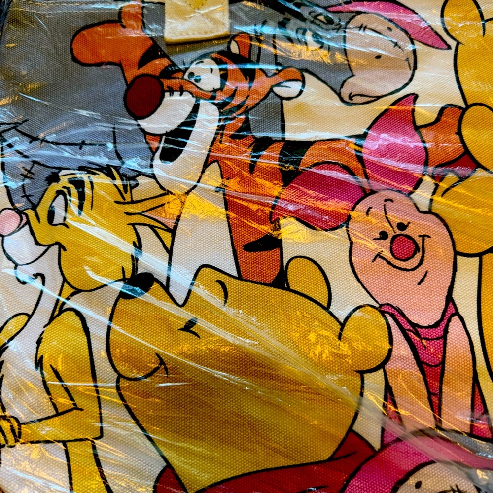 Walt Disney tote, Winnie the Pooh canvas tote. Brand new with tags - Picture 3 of 6
